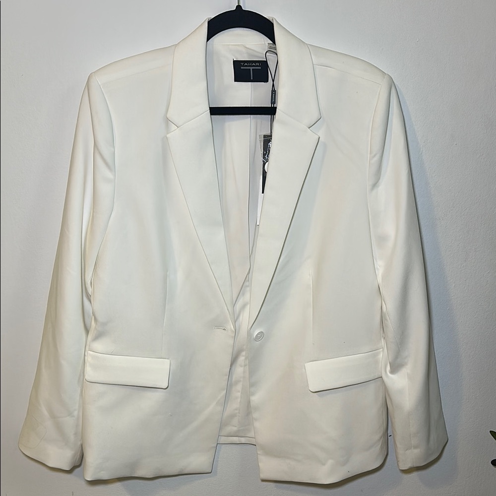 Tahari Cream Blazer